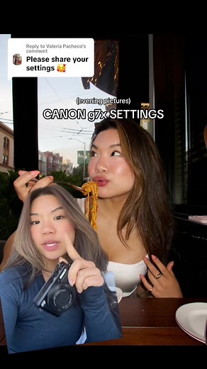 Canon G7X Mark II Camera Settings for Evening Pictures