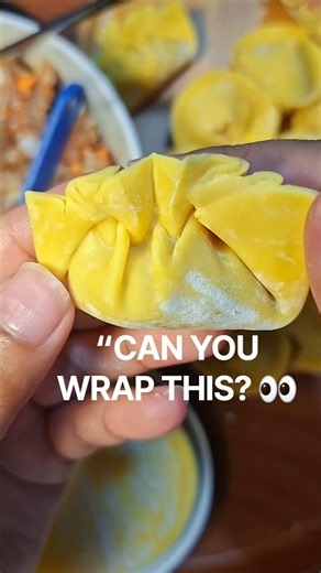 How to Wrap Siomai & Dumplings Easily 🥟 | Easy Dumpling Wrapping Tutorial #siomai #dumplings #shorts