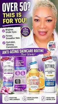 Over 50? This Skincare Routine Tightens, Brightens & Smooths FAST | LilyAna Naturals Review