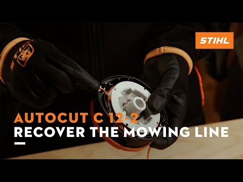 Recovering the AutoCut C 12-2 mowing line | STIHL tutorial