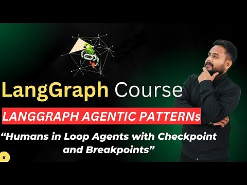 LangGraph:12 LangGraph Agent with Human-In-The-Loop, Checkpoints & Breakpoints #llm #genai #aiagents