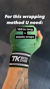 TK BOXING GEAR on Instagram: "Guided Hand-Wrap Tutorial For Boxers! 🥊 In order to do this correctly you need long (180 inches) elastic wraps. U can find them on our site, they’re super durable and long lasting, daily used by fighters and our large boxing community worldwide 💯"