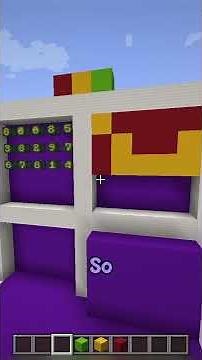 The Hardest Number Wordle in Minecraft! #shorts