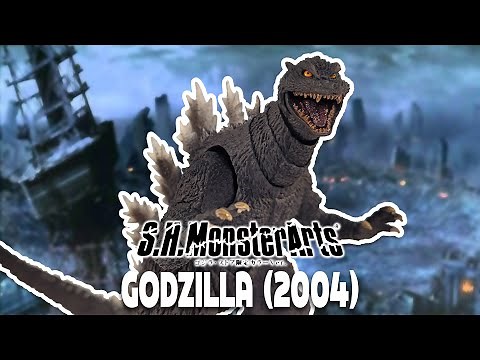 S.H. MonsterArts FINAL WARS GODZILLA 2004 Action Figure Review!