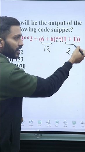 Operator Precedence Numerical Python #shorts #ytshorts #pythonprogramming #pythontutorial #interview