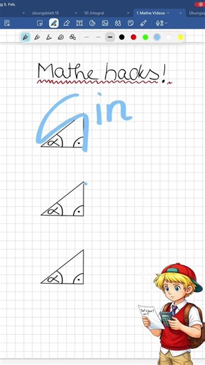 Sin, Cos, Tan einfach erklärt in 60 Sekunden 🤯😱