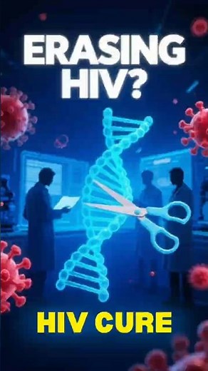 The Gene-Editing Cure for HIV — CRISPR Explained 🧬