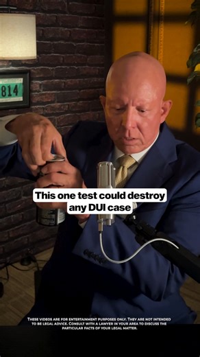 The test they don’t want you to know about. | DUIDefenseDaily