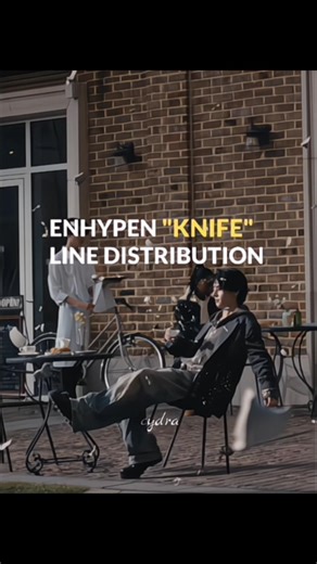 enhypen "knife" line distribution #enhypen #shorts #fyp