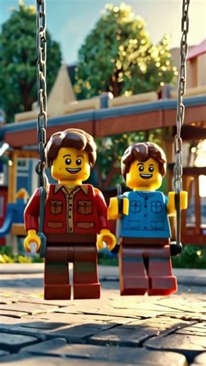 LEGO Playground Swing 🛝 Fun Mini Story