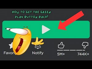 How to Get the OLD Green Play Button Back in Roblox (Easy Fix!)