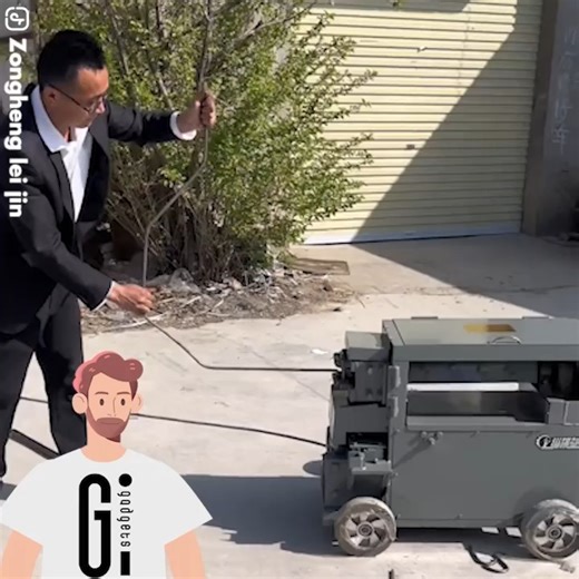 53K views · 334 reactions | I could watch this rebar straightening machine work all day. A rebar straightening machine is a fascinating piece of machinery for straightening steel bars and disc steel bars of various specifications and types. It helps to reduce material costs and environmental impact by allowing the reuse of used steel bar and rebar. | GIGadgets | Facebook