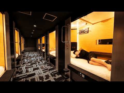 3 Days inside Japan’s Unique Capsule Hotels! | 🇯🇵 Tokyo Tour