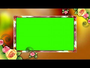 Wedding Frame Green Screen wedding Effect || Wedding green screen Effects HD Video