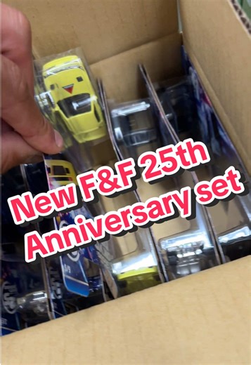 Have you seen the new F&F 25th anniversary set? Which ones are you picking up? #fastandfurious #hotwheels #diecast #fyp #tiktok