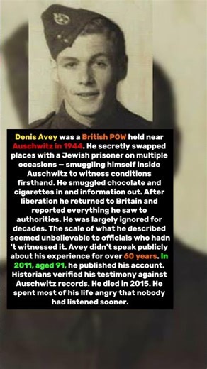 The British Soldier Who Escaped Auschwitz and Told the World — Nobody Believed Him