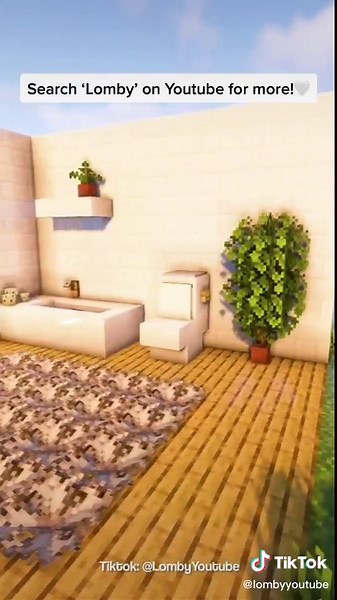 Modern Bathroom Build Tutorial in Minecraft