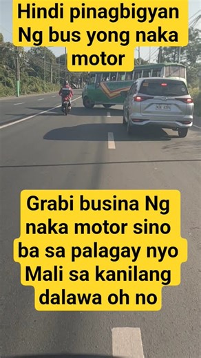 grabi busina Ng motor sa minibus#viral video