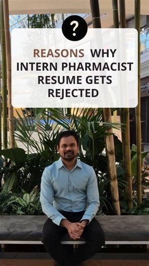 Why Intern Pharmacist Resumes Get Rejected | Pharmacist in Australia #shorts #yt #fyp #youtubeshorts