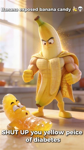 Banana EXPOSES Banana Candy 😭 | Healthy vs Fake Fruit