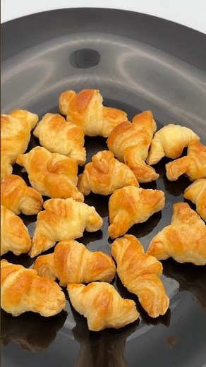The perfect Mini Homemade Croissants recipe 🥐 #shorts