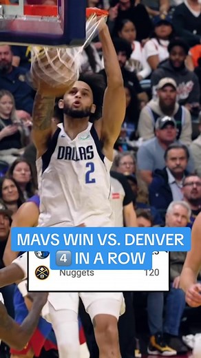 Dallas Mavericks Secure Fourth Straight Win Over Denver