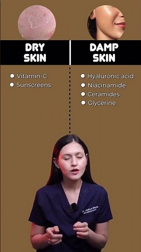 Dry vs Damp Skin: Which is better for serum Application? || Dr. Sarin ||