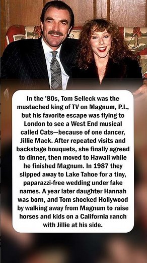Tom Selleck & Jillie Mack: From Cats to Quiet Ranch Life