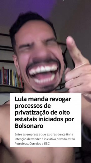 Respondendo a @reigabriel_ Começou! Tchauuu privatizações! #lula #privatização #governo #dolar #masqueico #fazueli