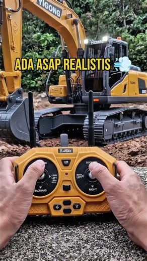 Gokil! RC Excavator Yigong 18 Channel Super Detail & Powerfull! 🏗️🔥