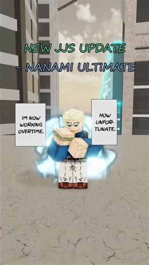 New JJS update, Nanami Ultimate releases #jjs #roblox #jujutsushenanigans