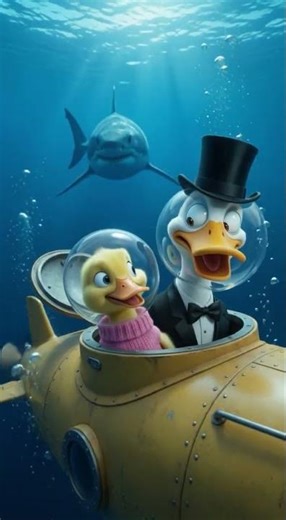 DuckTales AI #ducktales #ai #cartoon #funny