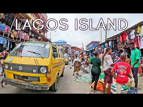 Downtown Lagos: Driving through Lagos Island 4K - Nigeria's Economic Hub