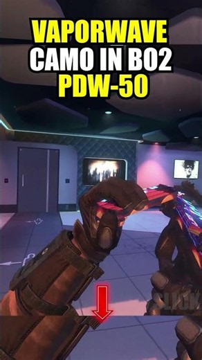 PDW-50 Showcase Custom Camo MOD "SPECTRUM" BO2