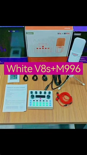 Bonkyo White V8s Sound Card Livestream | Full Set | BonkyoAudio