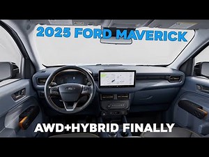 2025 Ford Maverick Interior Review