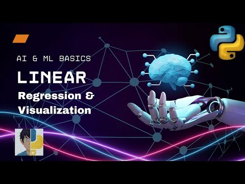 CREATING your FIRST AI Model! | Linear Regression | 2024 Tutorial for Beginners | AI/ML Video #3