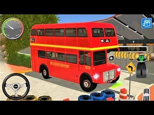 BUS Simulator - Play bus driver - Driving and parking - Car Bus children game