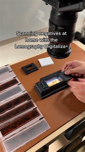 Scanning film at home with the lomography Digitaliza+ #filmphotography #scanner #camera #digitnow