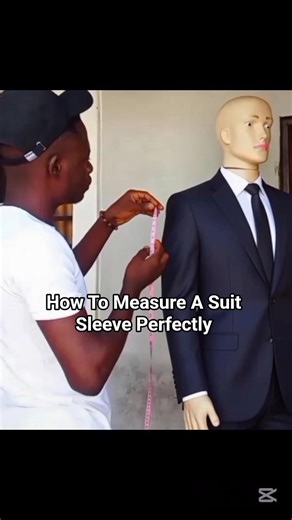 Secret Measures For Perfect Sleeves Fit For Suit.#suitsleeve #measurement #sewinghacks #menssuit
