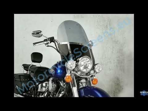 Aftermarket Windscreen for Harley-Davidson Haritage Softail Classic (FLSCT) | MotorcycleScreens.eu