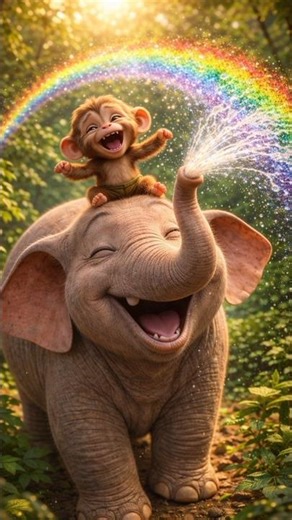 “This Happy Monkey Will Make Your Day 😂🐒”#viral #trending #happy