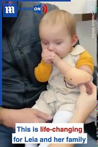 15M views · 144K reactions | This little girl's reaction to trying a prosthetic arm for the first time is adorable! 梁❤️ Via T&T Creative Media | Daily Mail Video | Facebook