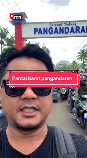 Pantai Batat Pangandaran Jawa Barat Libur NATARU 2025 #pantaipangandaran #liburnataru2025 #pantaibaratpangandaran