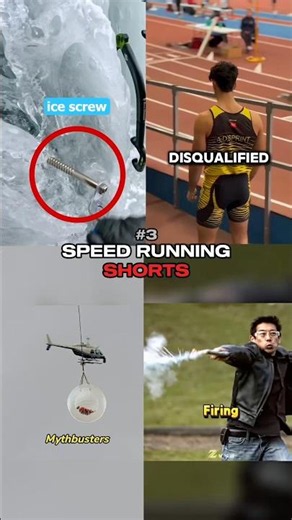 Speed Running Shorts - 3 (Falling Edition)