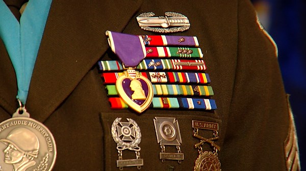 Fort Carson soldier receives Purple Heart after 15 years