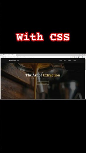 Product Portfolio Website made with HTML CSS JS #html #css #javascript #antigravity