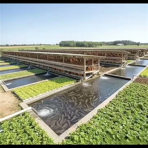 "Poultry-Fish-Vegetable Aquaponics System"--New Beginning for Agriculture #cea #grow4max
