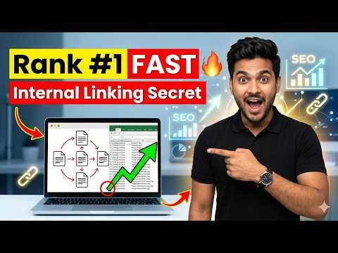 Rank #1 Faster with Internal Linking 🚀 (Step-by-Step + Free Excel Sheet) #seo #websiteranking 2026