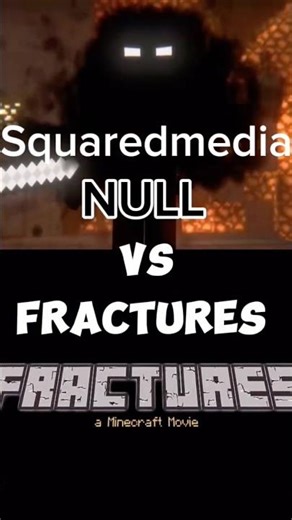 null vs fracture #minecraft #edit